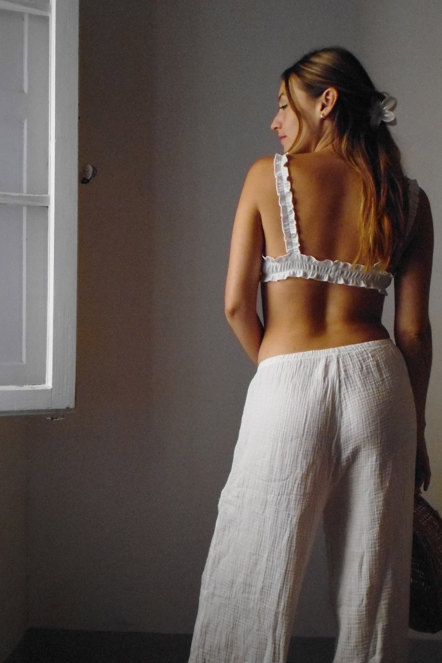 AURORA - Waffle Flare Pant