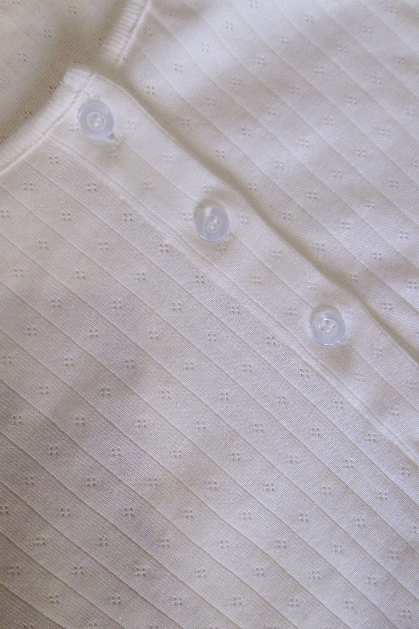 AJA - Ribbed Cotton Pointelle Long Sleeve