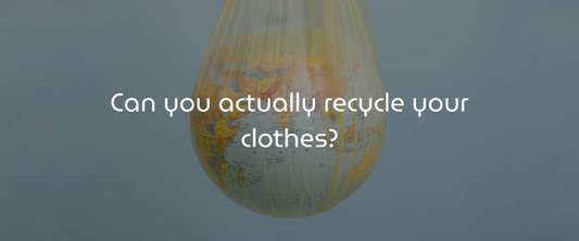 Can you actually recycle your clothes?