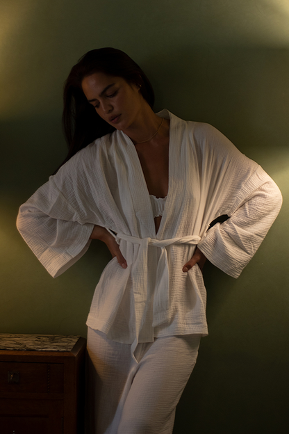 AURORA - Muslin Cotton Kimono