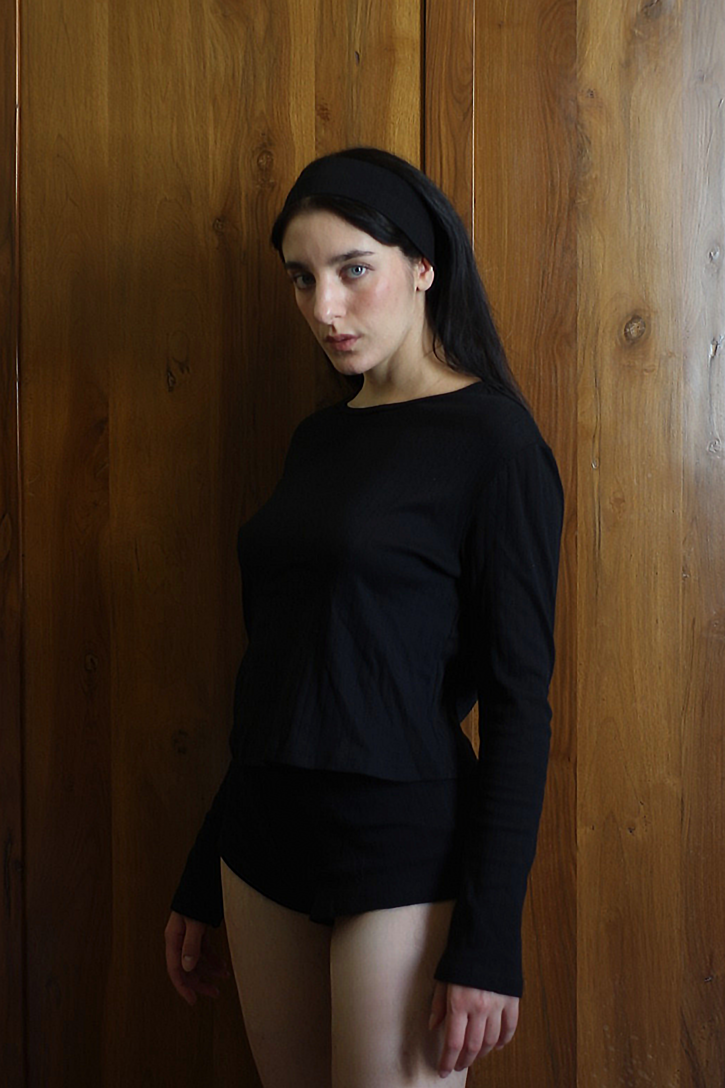 AJA - Ribbed Cotton Pointelle Headband