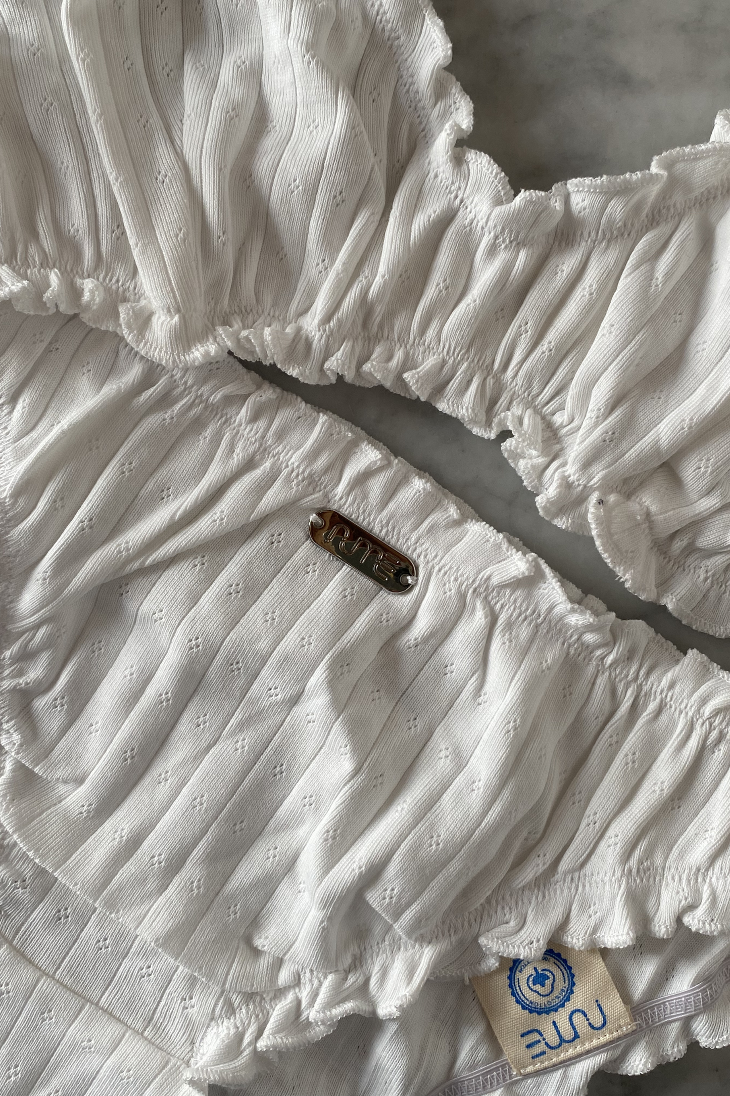 AJA - Ribbed Cotton Pointelle Brief