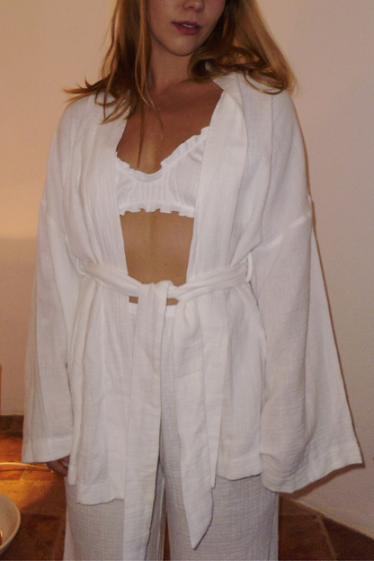 AURORA - Muslin Cotton Kimono