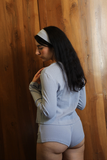 AJA - Ribbed Cotton Pointelle Long Sleeve