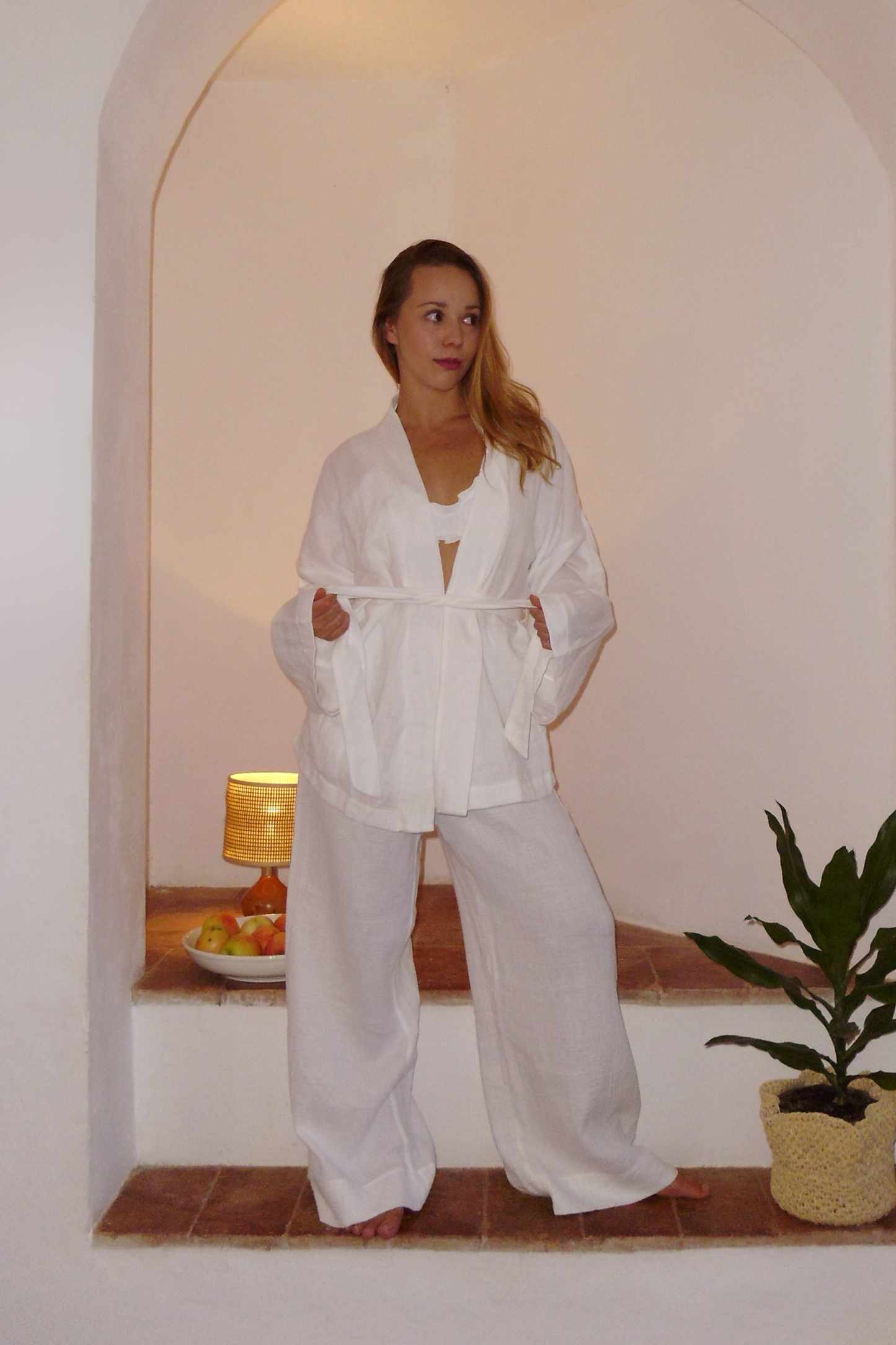 AURORA - Waffle Flare Pant