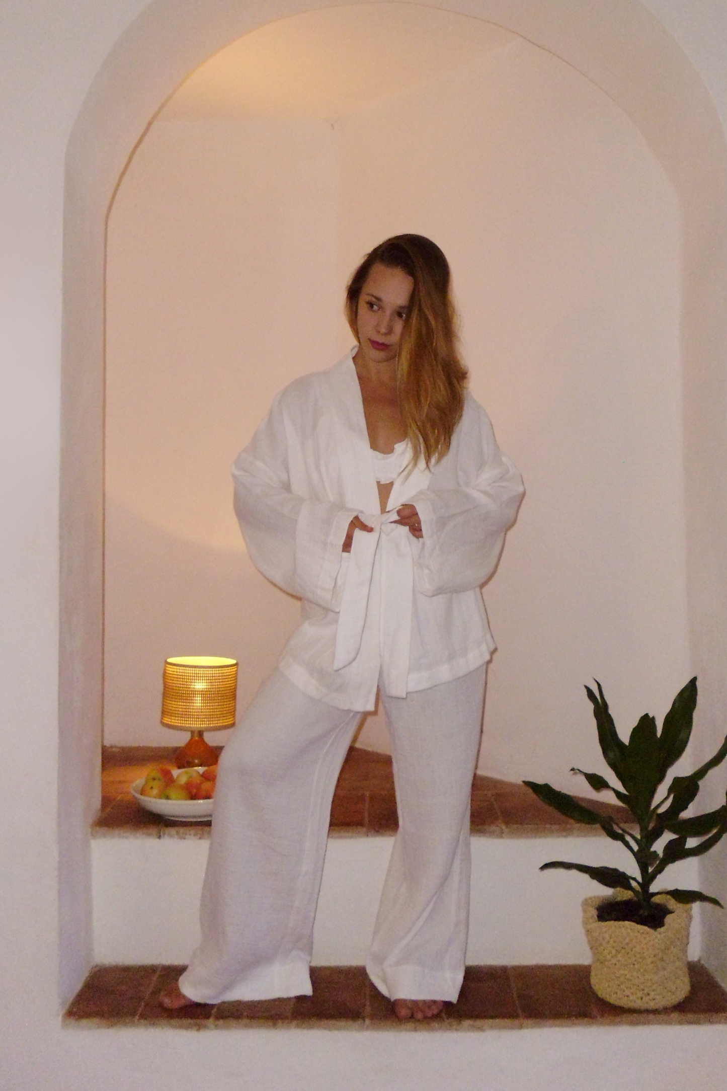 AURORA - Waffle Flare Pant