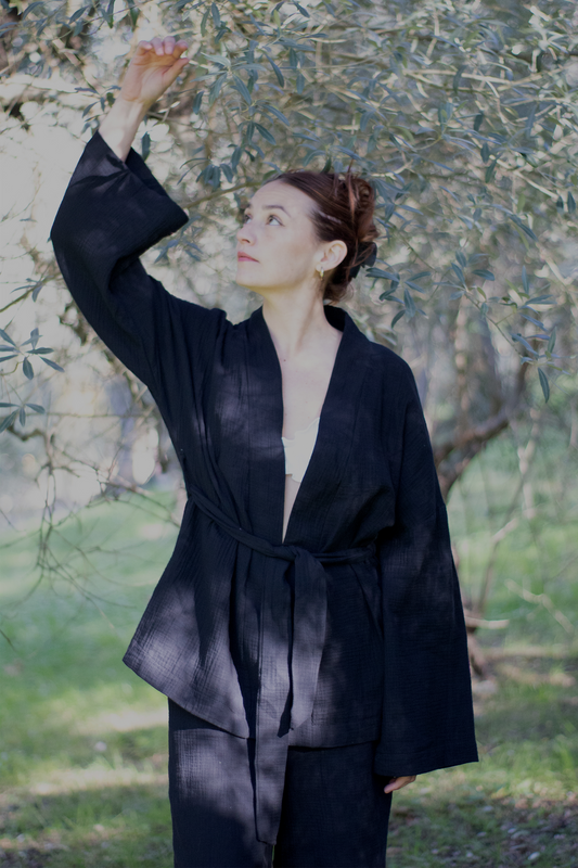 AURORA - Waffle Kimono