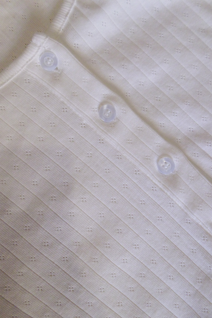 AJA - Ribbed Cotton Pointelle Long Sleeve