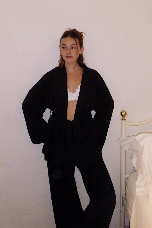 AURORA - Muslin Cotton Flare Pant