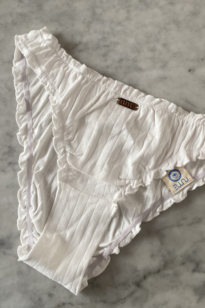 AJA - Ribbed Cotton Pointelle Brief
